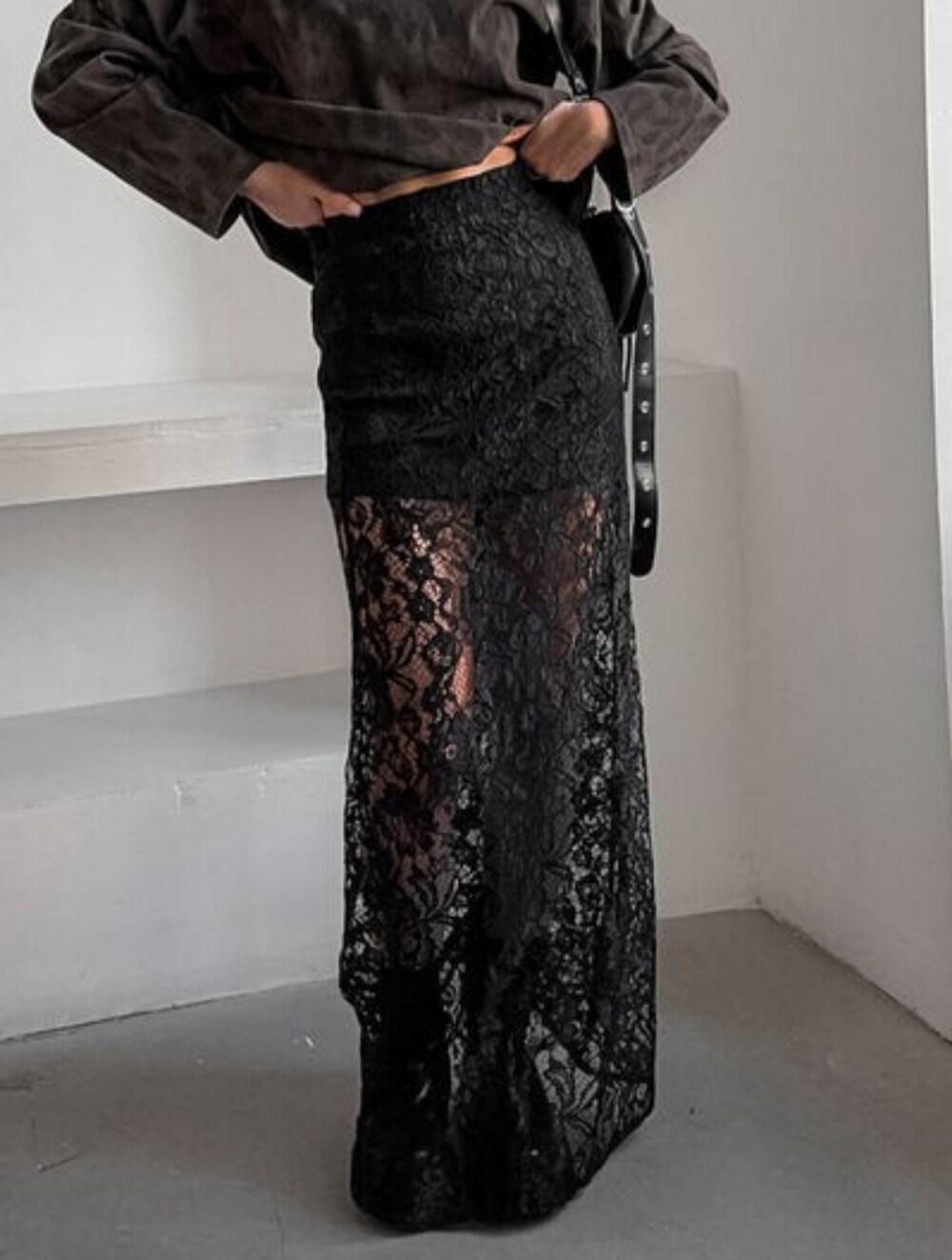 Lace Maxi Skirt